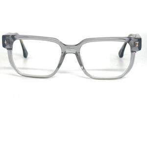 Gigi Studios Lola Gray Clear Eyeglasses Frames 65511/4 52-17-150 H15666